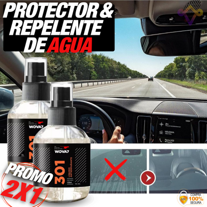 Spray Repelente de Agua y Anti Empaño para Cristales! 2X1 🔥