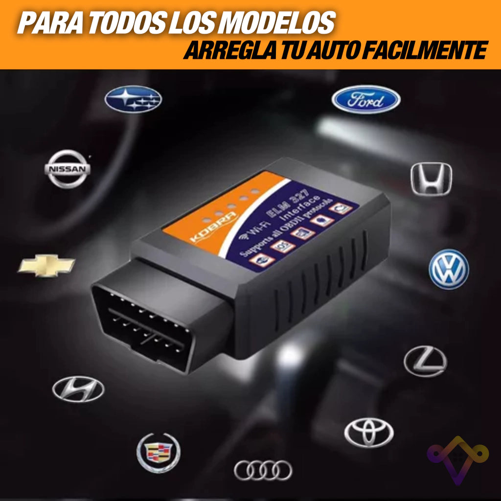 Scanner De Auto Bluetooth Portatil / 35% OFF