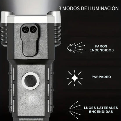 Nueva Linterna Indestructible Martillo / Hoy 2X1