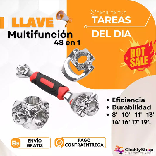 Llave multiuso 48 En 1