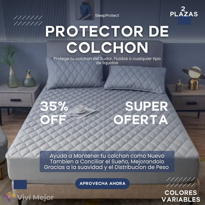 Cubre Colchón Impermeable / Hoy 35% OFF